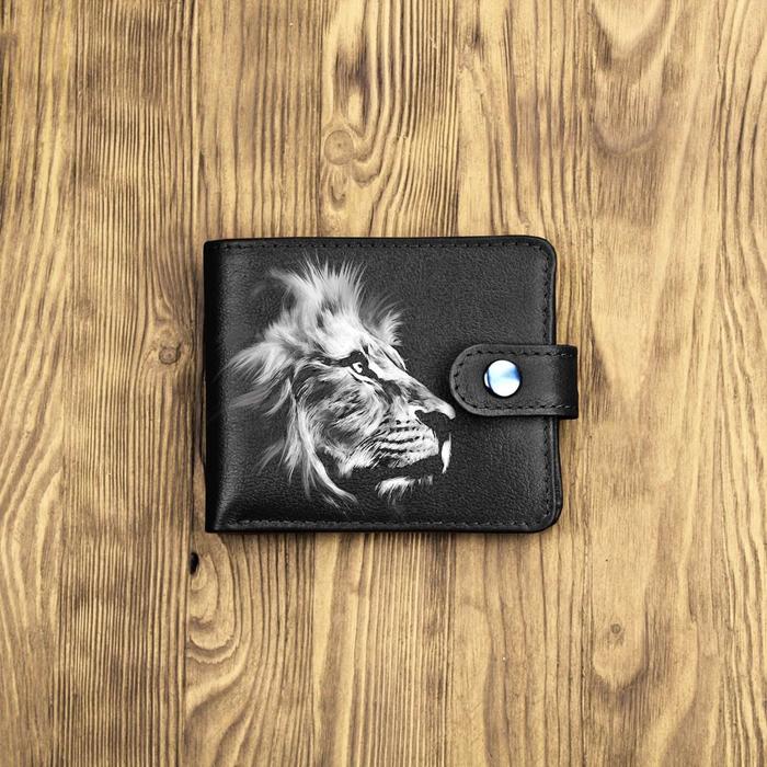 Кошелёк на кнопке, цвет чёрный
Кошелёк на кнопке, цвет чёрный