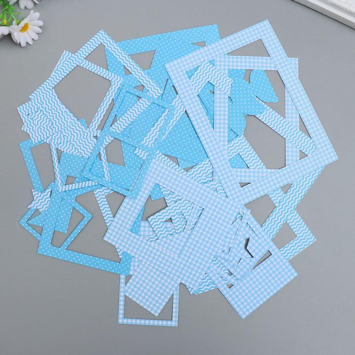 Набор рамок "Fabrika Decoru №2" 50 шт, голубой 
Набор рамок "Fabrika Decoru №2" 50 шт, голубой