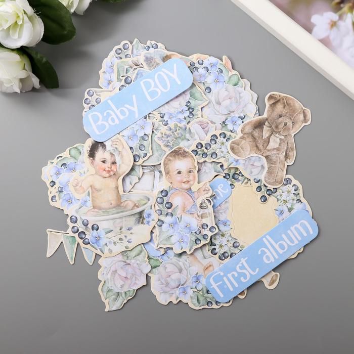 Набор высечек "Shabby baby boy redesign" 55 шт
Набор высечек "Shabby baby boy redesign" 55 шт