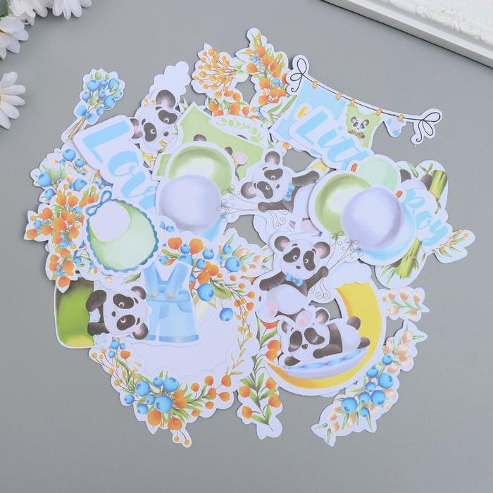 Набор высечек "My little panda boy" 45 шт
Набор высечек "My little panda boy" 45 шт