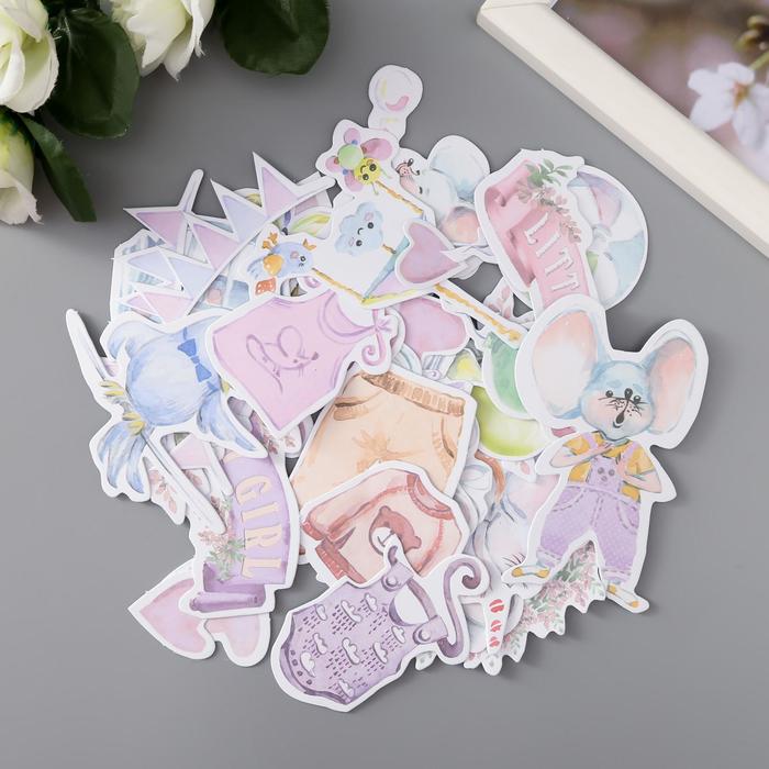 Набор высечек "My little mousy girl" 42 шт
Набор высечек "My little mousy girl" 42 шт