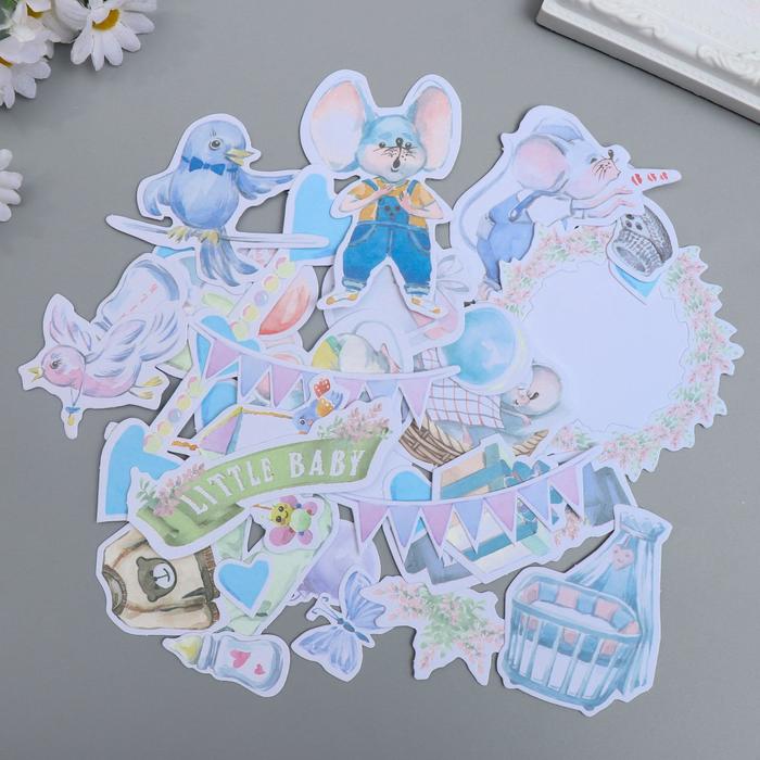 Набор высечек "My little mousy boy" 42 шт
Набор высечек "My little mousy boy" 42 шт