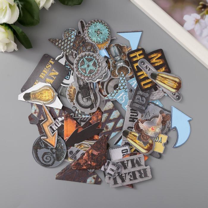 Набор высечек "Grunge Mechanics" 77 шт 
Набор высечек "Grunge Mechanics" 77 шт