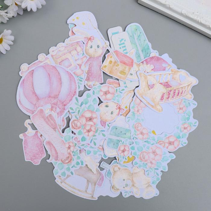 Набор высечек "Dreamy baby girl" 55 шт
Набор высечек "Dreamy baby girl" 55 шт