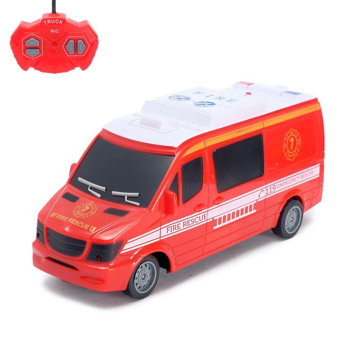 Машина радиоуправляемая «Пожарная служба», работает от аккумулятора
Машина радиоуправляемая «Пожарная служба», работает от аккумулятора
