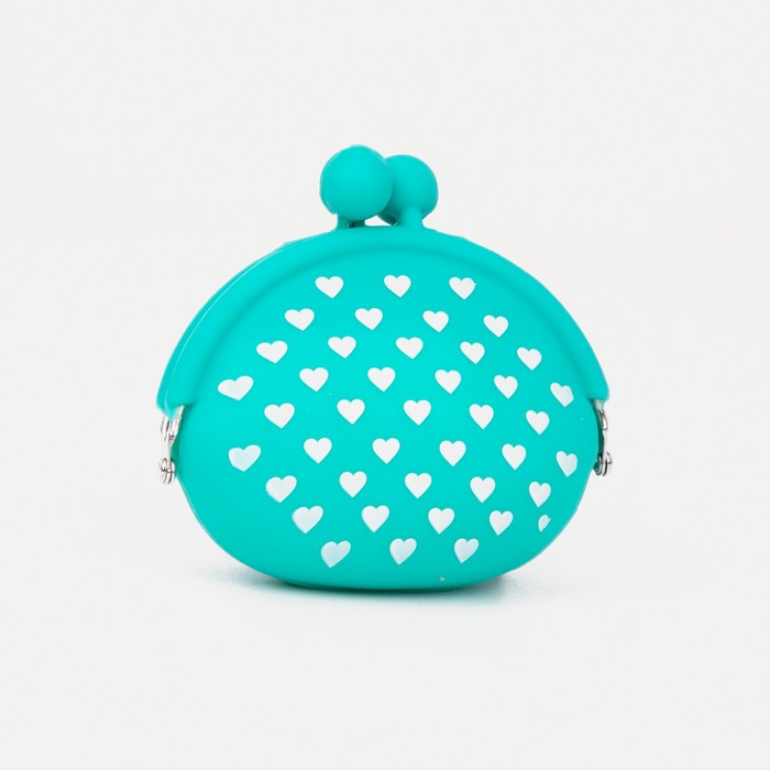 Кошелёк на фермуаре, цвет голубой
Кошелёк на фермуаре, цвет голубой