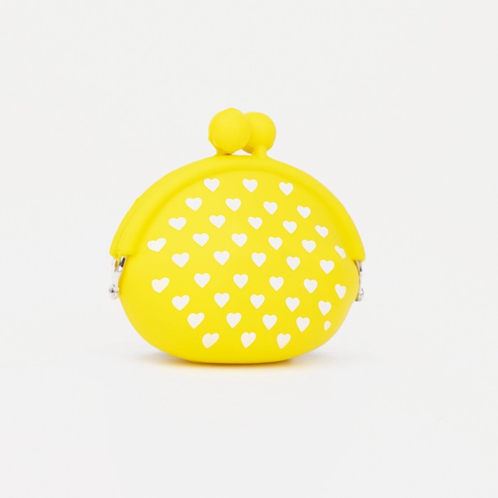 Кошелёк на фермуаре, цвет жёлтый
Кошелёк на фермуаре, цвет жёлтый