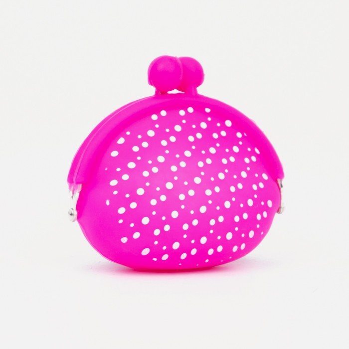 Кошелёк на фермуаре, цвет фуксия
Кошелёк на фермуаре, цвет фуксия