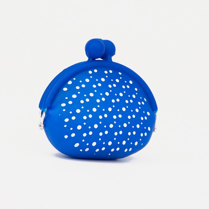 Кошелёк на фермуаре, цвет синий
Кошелёк на фермуаре, цвет синий