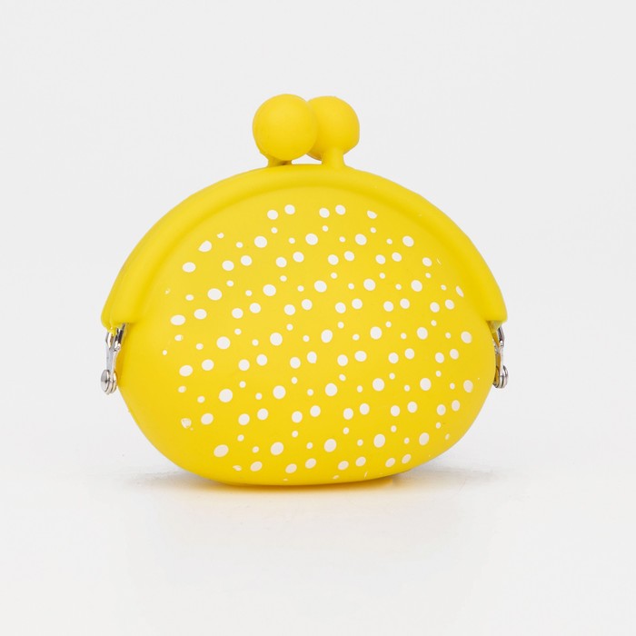 Кошелёк на фермуаре, цвет жёлтый
Кошелёк на фермуаре, цвет жёлтый