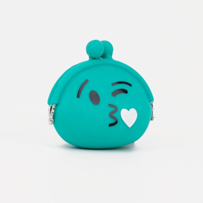 Кошелёк на фермуаре, цвет голубой
Кошелёк на фермуаре, цвет голубой