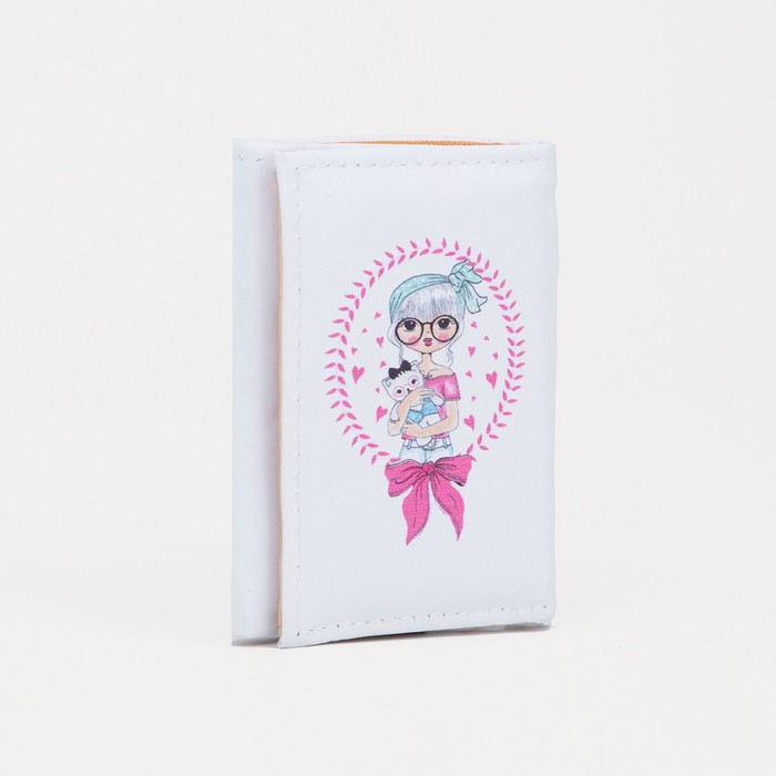 Кошелёк на молнии, цвет белый
Кошелёк на молнии, цвет белый