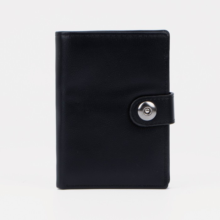 Обложка для автодокументов и паспорта, для купюр, цвет чёрный
Обложка для автодокументов и паспорта, для купюр, цвет чёрный