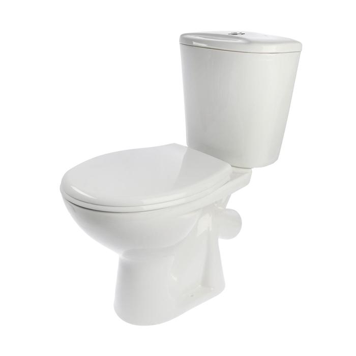 Унитаз компакт ЛЗСФ "Универсал NEW 45", нижняя подводка, косой выпуск, сиденье, кнопка 2 реж
Унитаз компакт ЛЗСФ "Универсал NEW 45", нижняя подводка, косой выпуск, сиденье, кнопка 2 реж