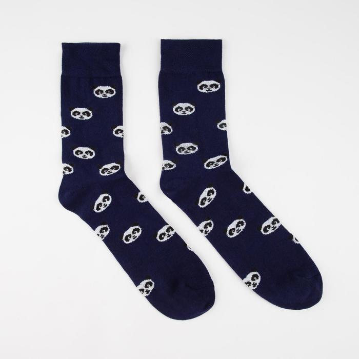 Носки мужские «Панда» цвет тёмно-синий, размер 27
Носки мужские «Панда» цвет тёмно-синий, размер 27