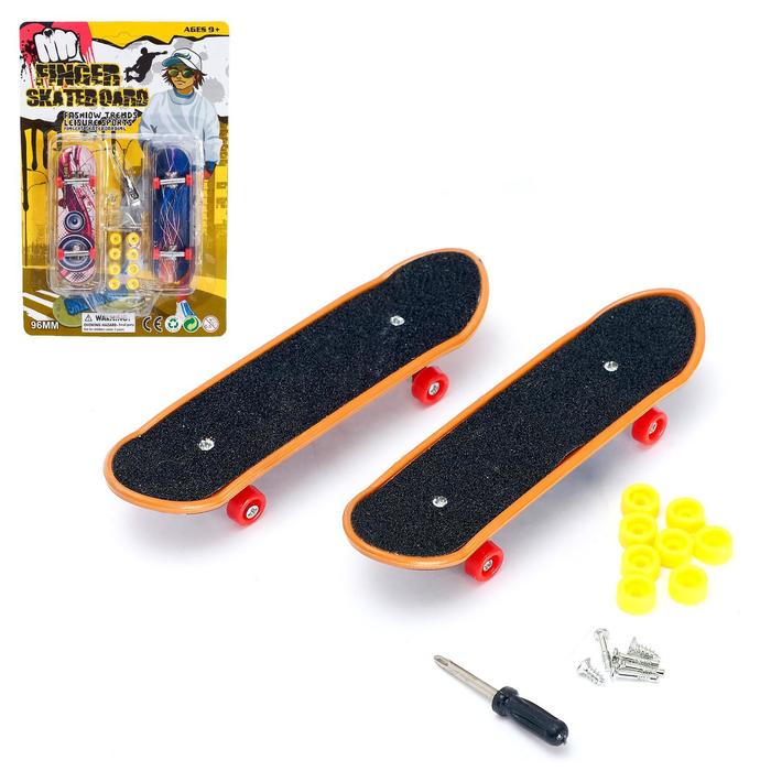 Набор фингербордов «Олли», 2 штуки, МИКС
Набор фингербордов «Олли», 2 штуки, МИКС