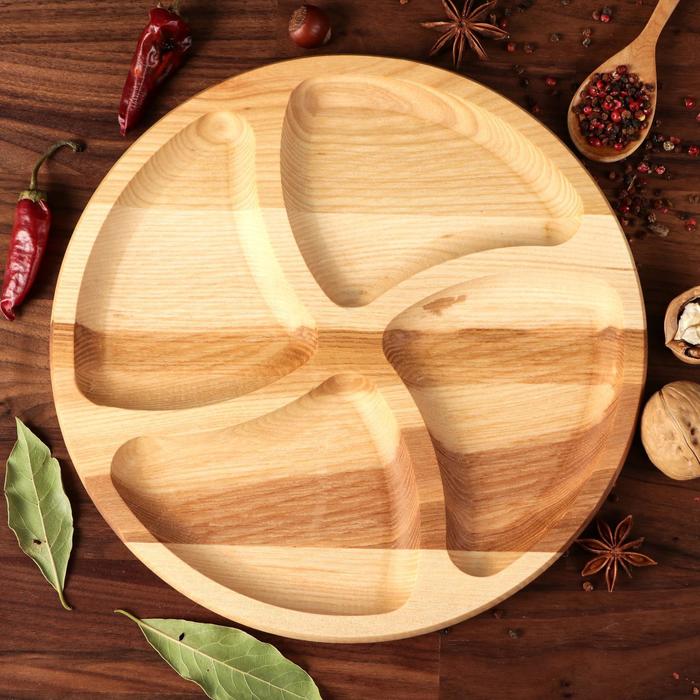 Тарелка-доска для закусок и нарезки "Италия", d-25 см, массив ясеня
Тарелка-доска для закусок и нарезки "Италия", d-25 см, массив ясеня