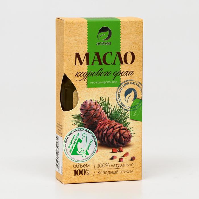 Масло кедровое «Алтэя», 100 мл 
Масло кедровое «Алтэя», 100 мл