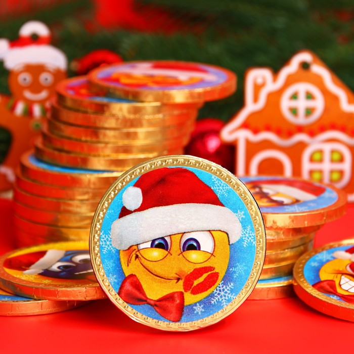 Шоколадная медаль «Мэйлики - поцелуйчики», 24 шт
Шоколадная медаль «Мэйлики - поцелуйчики», 24 шт