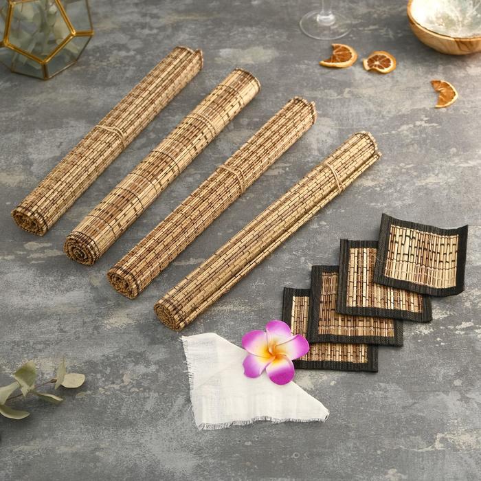 Кокосовые коврики для сервировки "Лето" 4 шт 35х15х3 см
Кокосовые коврики для сервировки "Лето" 4 шт 35х15х3 см