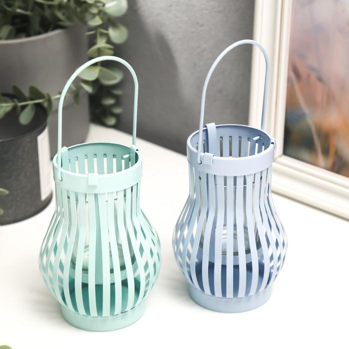 Подсвечник металл, стекло на 1 свечу "Фонарик" цветные МИКС 12х9х9 см 
Подсвечник металл, стекло на 1 свечу "Фонарик" цветные МИКС 12х9х9 см