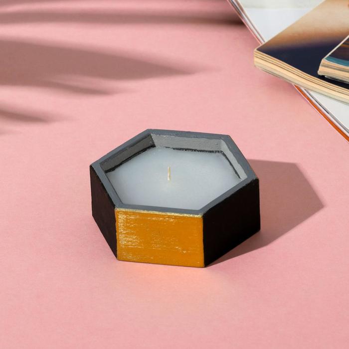 Свеча в подсвечнике (ручная работа) «Черный и золото»
Свеча в подсвечнике (ручная работа) «Черный и золото»