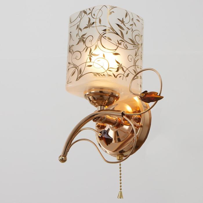 Бра 4061/1 1х60Вт Е27, золото 
Бра 4061/1 1х60Вт Е27, золото