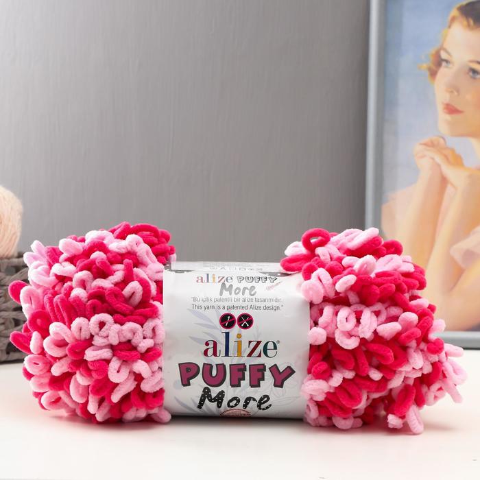 Пряжа "Puffy more" 100 % микрополиэстер 11,5м/150г (6274)
Пряжа "Puffy more" 100 % микрополиэстер 11,5м/150г (6274)