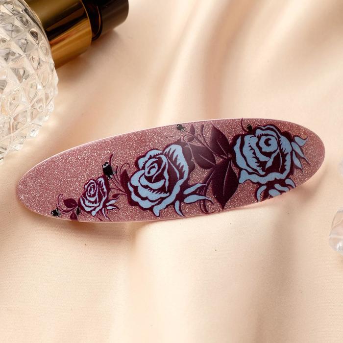 Заколка-автомат для волос "Агнесса" розы, 9х2,5 см, микс
Заколка-автомат для волос "Агнесса" розы, 9х2,5 см, микс