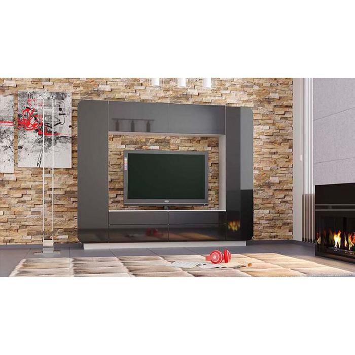 Гостиная 2400х1944х382 Лаванда - 2 белый /черный глянец /белый)
Гостиная 2400х1944х382 Лаванда - 2 белый /черный глянец /белый)