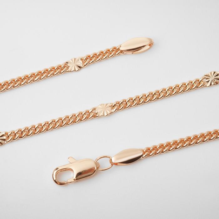 Цепь "Эйфория" с вставками, цвет золото, ширина 3 мм, L=60 см
Цепь "Эйфория" с вставками, цвет золото, ширина 3 мм, L=60 см