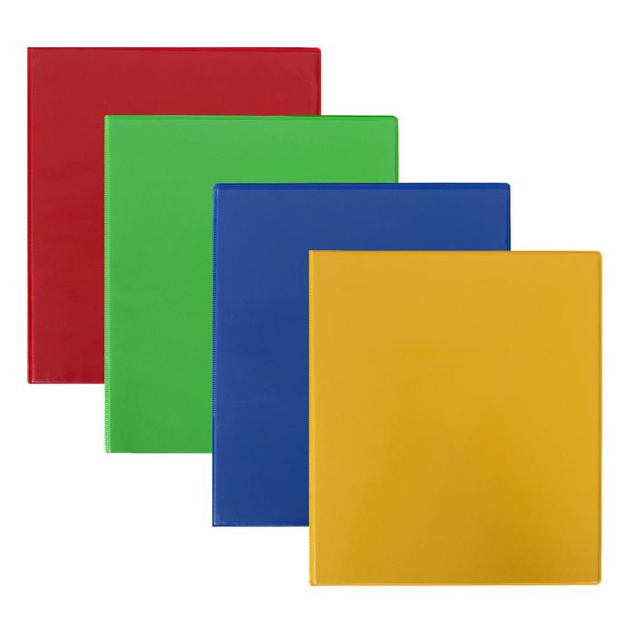 Папка на 4 кольцах А4 Calligrata, панорама, 40 мм, 2000 мкм, лицевой и внутренний карманы, ПВХ, микс
Папка на 4 кольцах А4 Calligrata, панорама, 40 мм, 2000 мкм, лицевой и внутренний карманы, ПВХ, микс