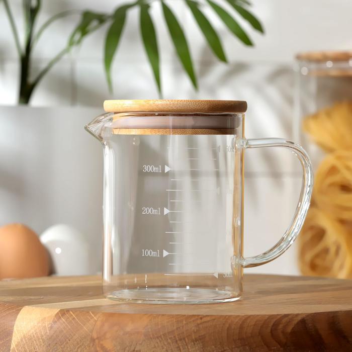 Кувшин стеклянный мерный «Эко», 350 мл
Кувшин стеклянный мерный «Эко», 350 мл