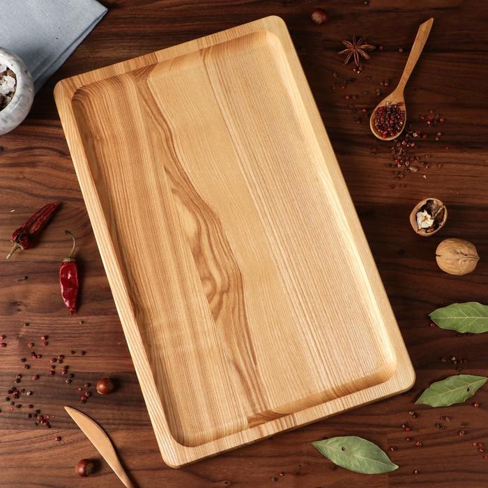 Блюдо-доска для подачи и нарезки "Классик", 40 х 25 см, массив ясеня
Блюдо-доска для подачи и нарезки "Классик", 40 х 25 см, массив ясеня