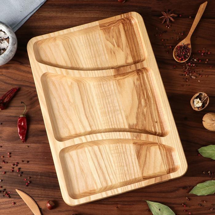 Блюдо-доска для подачи и нарезки "Бад", 35 х 25 см, массив ясеня
Блюдо-доска для подачи и нарезки "Бад", 35 х 25 см, массив ясеня