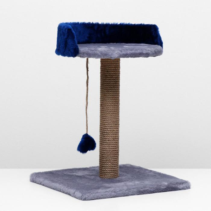 Когтеточка "Столбик" с лежанкой, 40 х 40 х 55 см, серая
Когтеточка "Столбик" с лежанкой, 40 х 40 х 55 см, серая