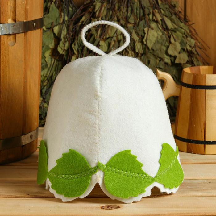 Шапка для бани и сауны "Берёзка"
Шапка для бани и сауны "Берёзка"