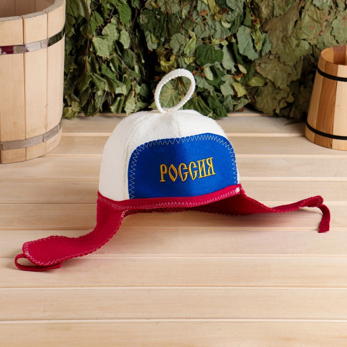 Шапка для бани "РОССИЯ"
Шапка для бани "РОССИЯ"