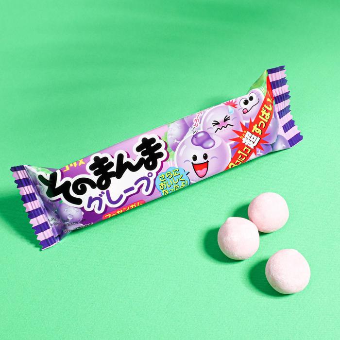 Жевательная резинка Coris со вкусом виноград, 14,4г.
Жевательная резинка Coris со вкусом виноград, 14,4г.