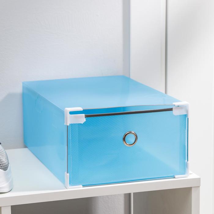 Короб для хранения выдвижной «Моно», 22×34×13 см, цвет синий
Короб для хранения выдвижной «Моно», 22×34×13 см, цвет синий