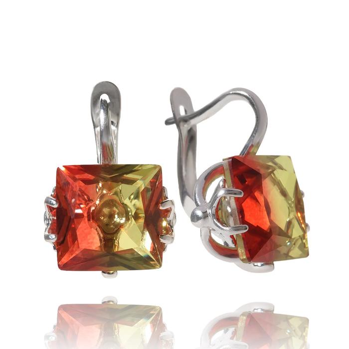 Серьги "Узлы",посеребрение, цвет оранжево-зелёный
Серьги "Узлы",посеребрение, цвет оранжево-зелёный