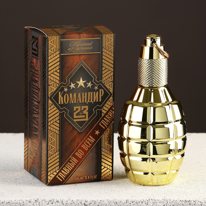Туалетная вода «Командир 23», 100 мл
Туалетная вода «Командир 23», 100 мл
