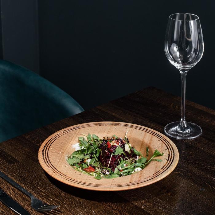 Тарелка суповая из натурального кедра Mаgistrо, 300 мл, 24×3,3 см, цвет натуральный
Тарелка суповая из натурального кедра Mаgistrо, 300 мл, 24×3,3 см, цвет натуральный