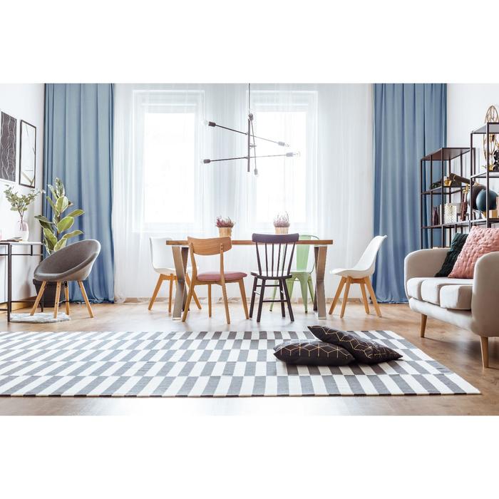 Штора портьерная, размер 200х270 см, канвас, цвет голубой №514
Штора портьерная, размер 200х270 см, канвас, цвет голубой №514