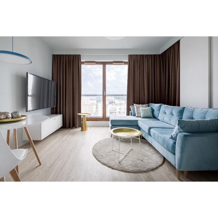 Штора портьерная, размер 200х270 см, лён однотонный, цвет венге
Штора портьерная, размер 200х270 см, лён однотонный, цвет венге