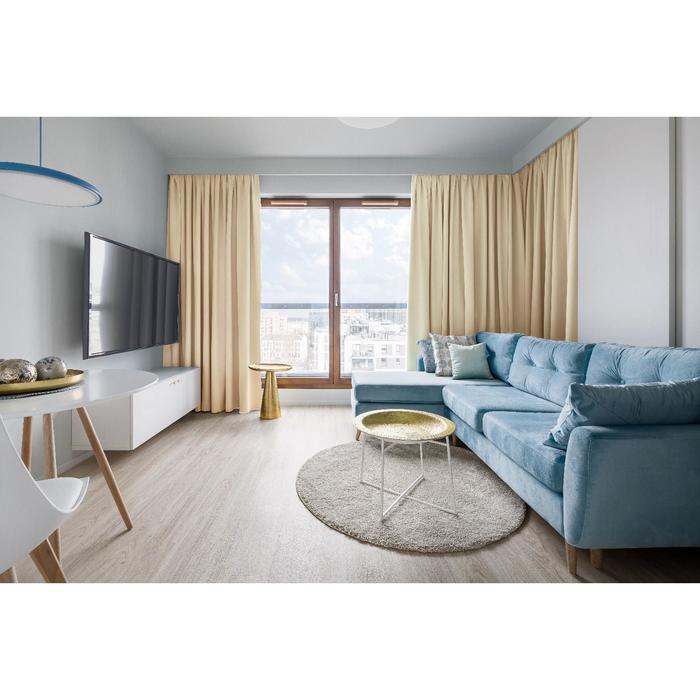 Штора портьерная, размер 200х270 см, лён однотонный, цвет молочный
Штора портьерная, размер 200х270 см, лён однотонный, цвет молочный