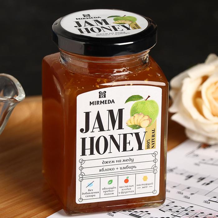 Джем на меду, Яблоко+ имбирь, 280 г
Джем на меду, Яблоко+ имбирь, 280 г