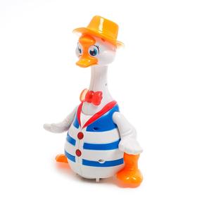 Музыкальный гусь «Зоосадик», двигает головой и крылышками, свет, звук
Музыкальный гусь «Зоосадик», двигает головой и крылышками, свет, звук