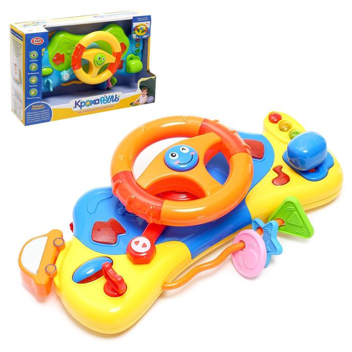 Музыкальная игрушка «Кроха руль», свет, звук, работает от батареек, МИКС
Музыкальная игрушка «Кроха руль», свет, звук, работает от батареек, МИКС