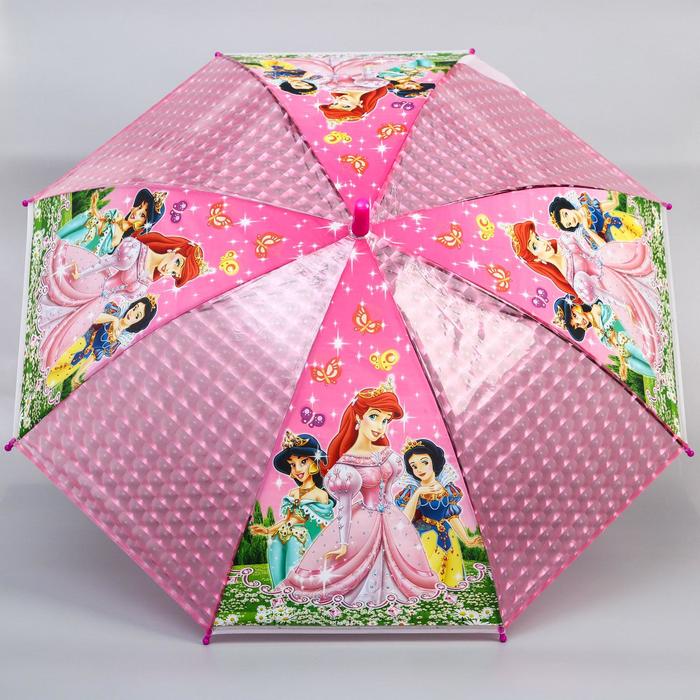 Зонт детский, Принцессы, 8 спиц d=87см
Зонт детский, Принцессы, 8 спиц d=87см